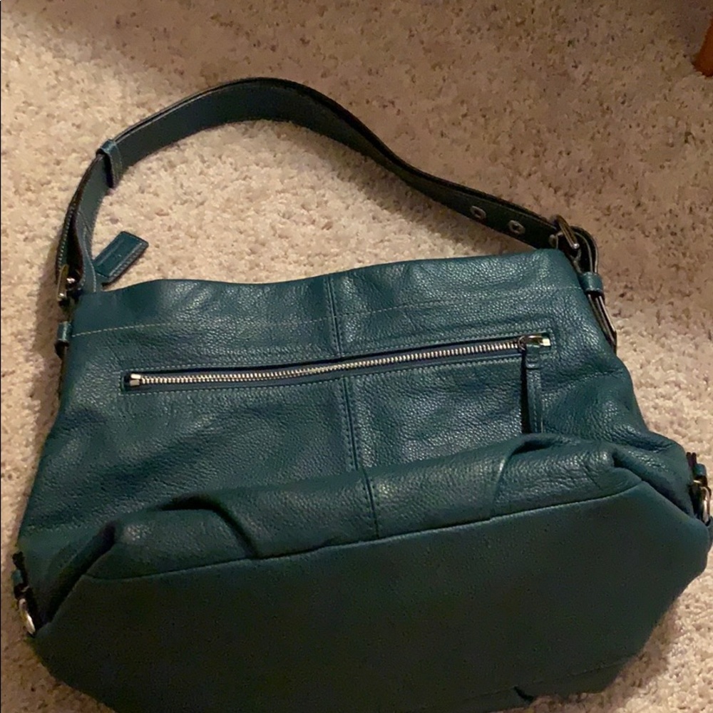 Leather Coach bag
